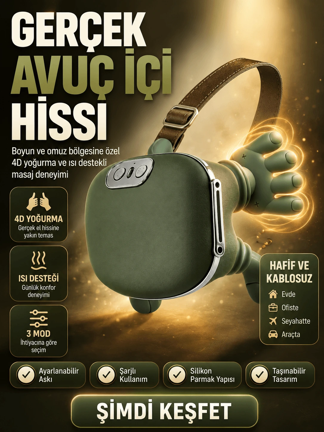 Avuç içi tasarım detay