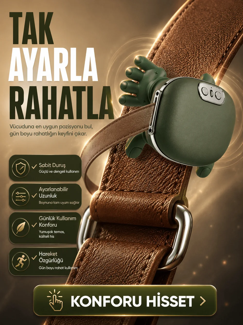 Tak ayarla rahatla