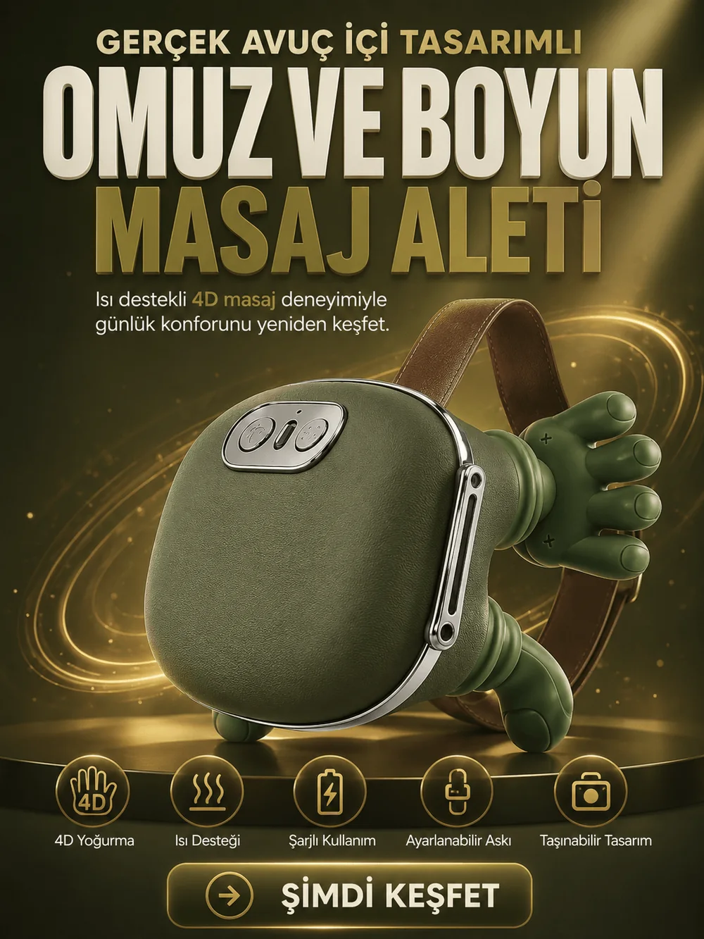 OLINMAN Omuz ve Boyun Masaj Aleti